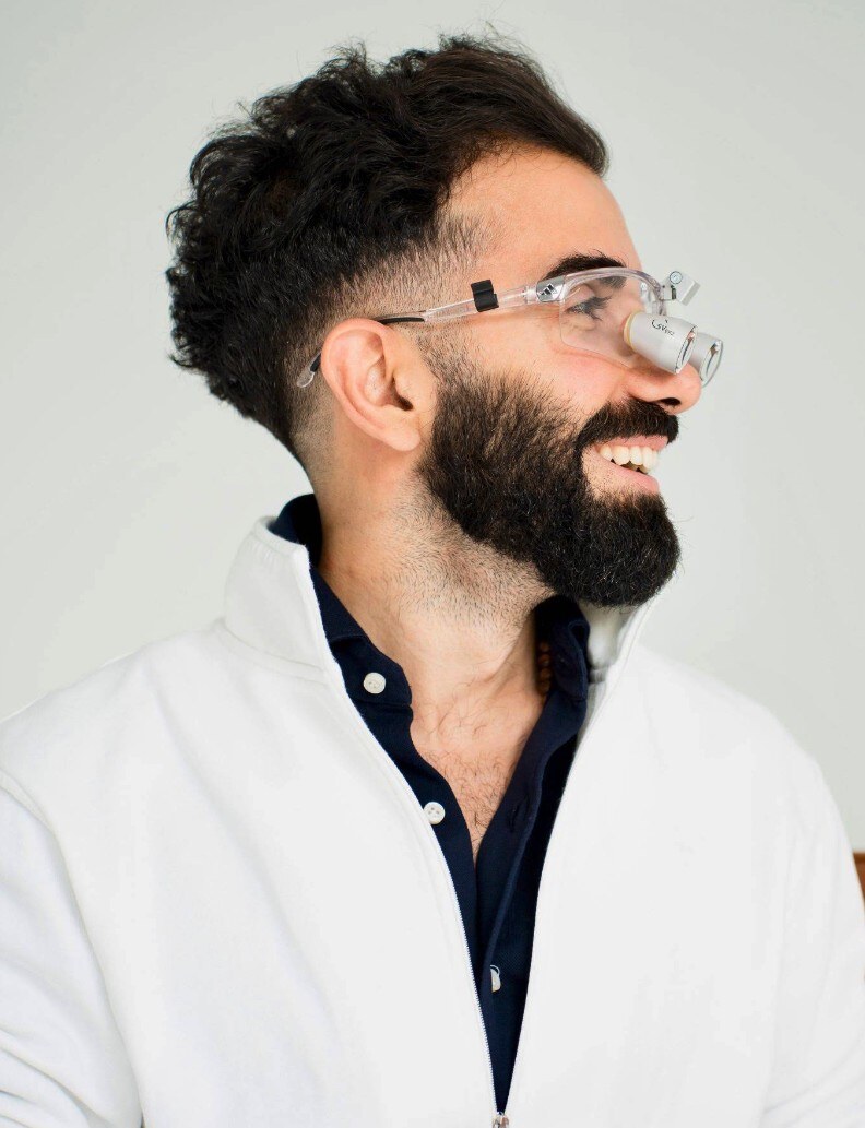 Dr. Nima Aziznia at work
